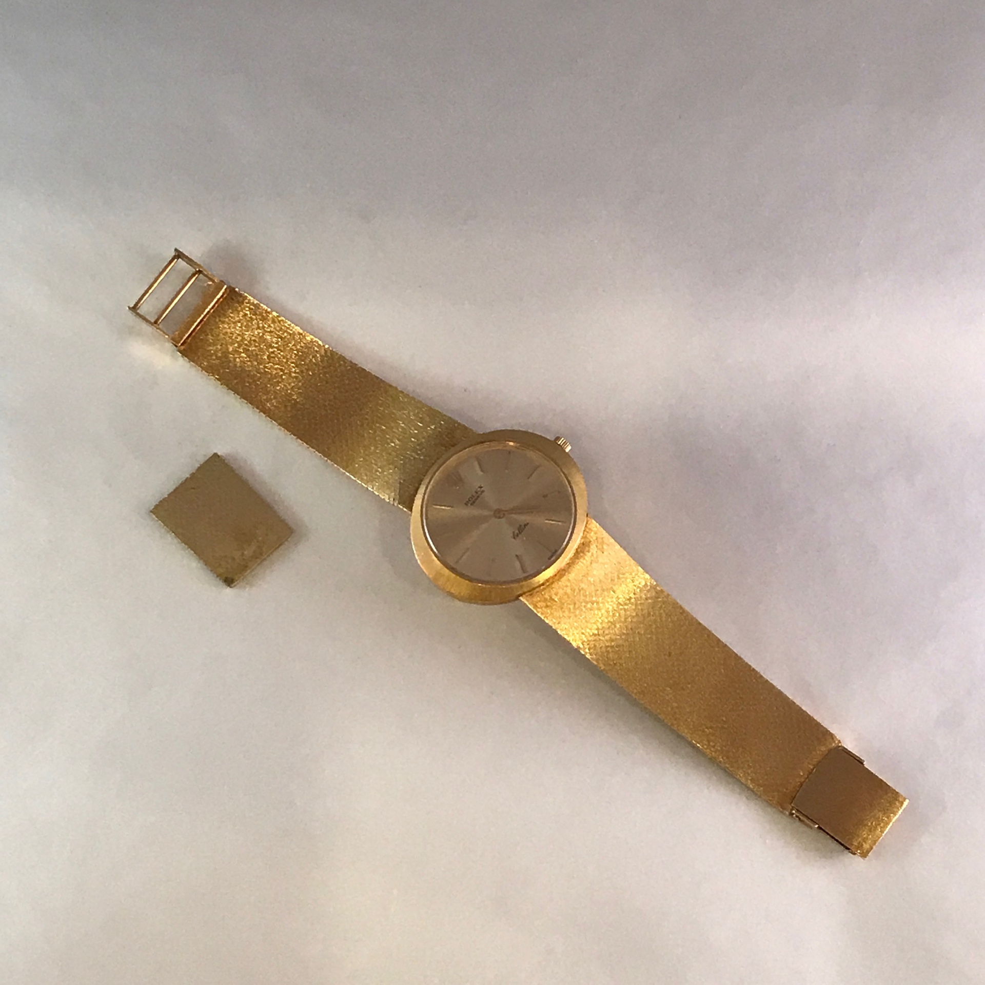 宝飾品修理・加工＞１８金製ロレックス腕時計ベルト修理 - 江口宝飾 