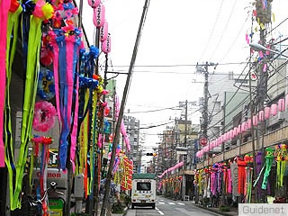 下町七夕まつり昨年の様子