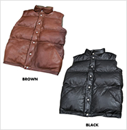 CRESCENT DOWN WORKSʥ쥻 
ITALIAN LEATHER DOWN VESTʥꥢ 쥶 ٥ȡ