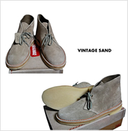 CLARKS(顼) 
60th DESERT BOOT VINTAGE SAND60ǯǰ ǥȥ֡ ơɥɡ