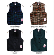 JOHNSON WOOLEN MILLESʥ󥽥 ߥ륺
WOOL WORK VEST 4COLOR