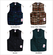 ̵JOHNSON WOOLEN MILLESʥ󥽥 ߥ륺WOOL WORK VEST 4COLOR